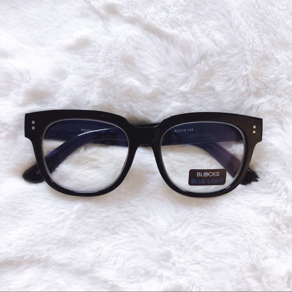 James Black Computer Blue Light Glasses